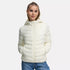 Fiorenna Damen Steppjacke mit Kapuze – leichte Übergangsjacke mit integriertem Beutel & Reißverschlusstaschen | Shiraki
