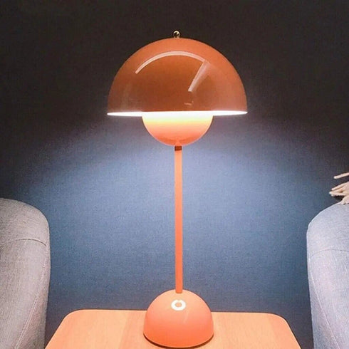 RetroGlow Schirmlicht LED Tischlampe