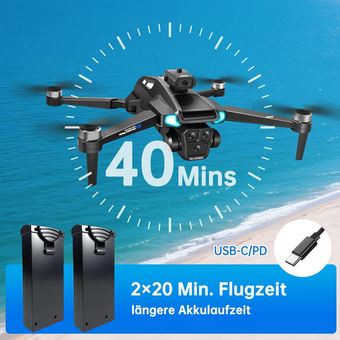 SoraFly 4K-Drohne – Bestbewertete leichte faltbare Drohne