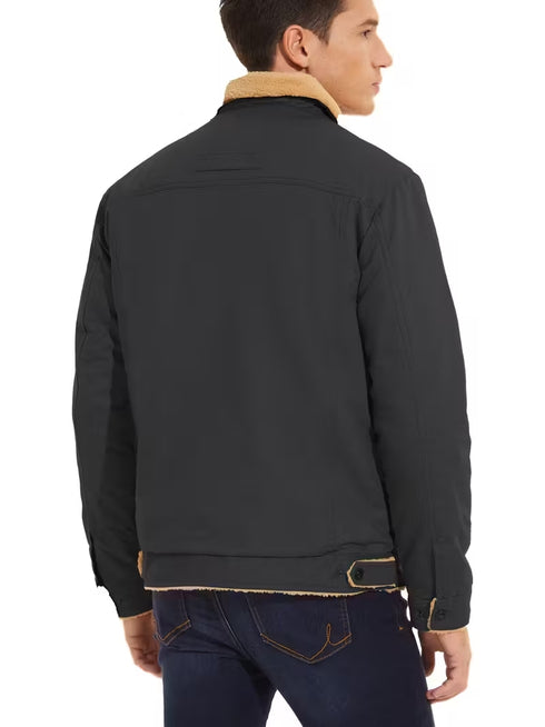 Arvid – Herren Retrojacke mit Fleece-Futter