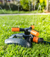 AquaFlex 360° Gartensprinkler – Vielseitiger Rasensprenger