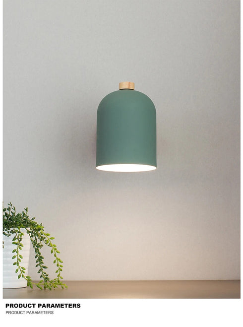 NordLicht Holz Wandleuchte