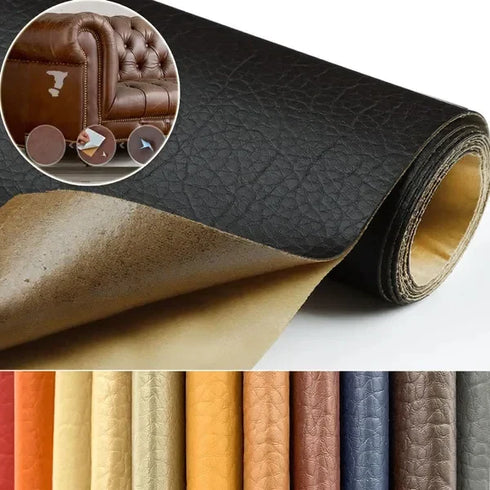 LederFix Pro – Selbstklebender Leder Reparaturflicken für Möbel & Autositze