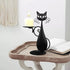 Black Cat Kerzenständer
