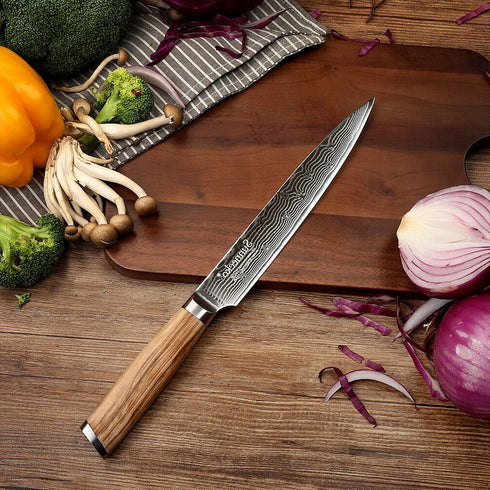 Takashi- Koshaki Japanische Damast Messerset