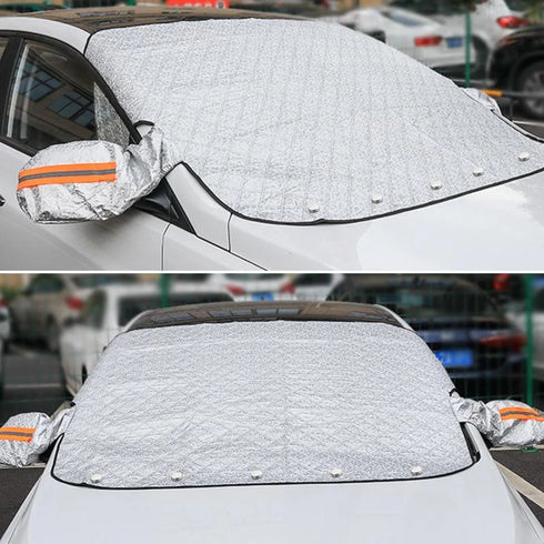 SchneeGuard Pro – Schwere magnetische Schneeabdeckung für Autos