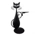 Black Cat Kerzenständer