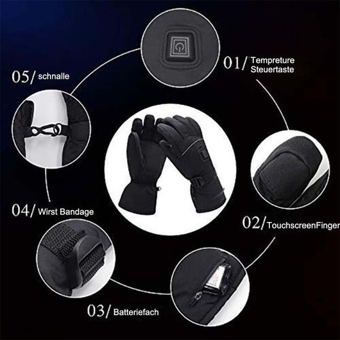 NEUES UPGRADE FÜR ELEKTRISCH BEHEIZTE HANDSCHUHE (BESTES GESCHENK IN DIESEM WINTER)