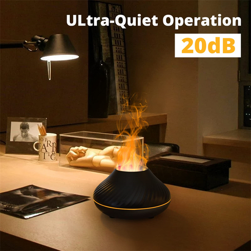 Mistaki - Aroma Diffuser in Tontopf Optik mit LED