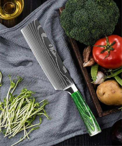 Takeshi- 10stk Japanische Küchenmesser Set - Premium Damast Messerset