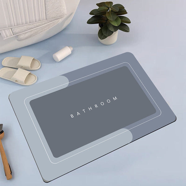 Shiraki Schnelltrockende Rutschfeste Badematte