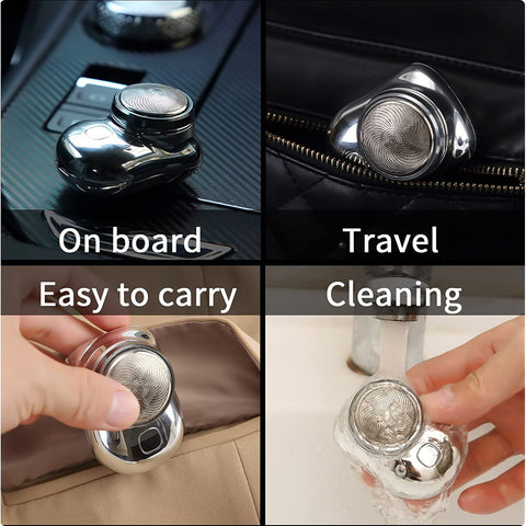 Der Ultimative Rasierer Im Taschenformat: Tragbarer Mini-Shave-Elektrorasierer