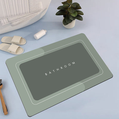 Shiraki Schnelltrockende Rutschfeste Badematte