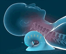 Nackenschmerzen kurz- und langfristig wirksam zu lindern. NeckComfort : Orthopädisches nackenkissen - Nackendehner zum Lösen von Nackenverspannungen