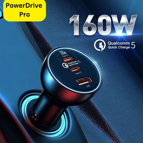 PowerDrive Pro : 160W Autoladegerät
