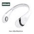 Summer Air Cooling USB wiederaufladbarer blattloser Halsventilator