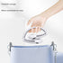 Summer Air Cooling USB wiederaufladbarer blattloser Halsventilator
