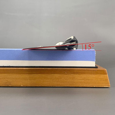 Schleifstein Messer Mit Bambusbasis - Messer Schärfen Schleifstein