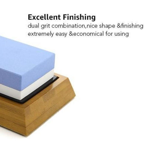 Schleifstein Messer Mit Bambusbasis - Messer Schärfen Schleifstein