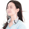 Summer Air Cooling USB wiederaufladbarer blattloser Halsventilator
