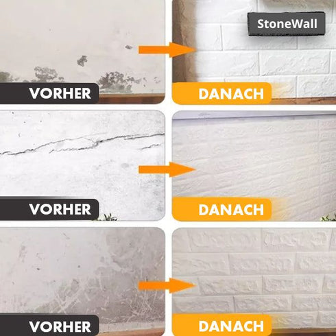 3D Wandpaneele Steinoptik Selbstklebende Tapete