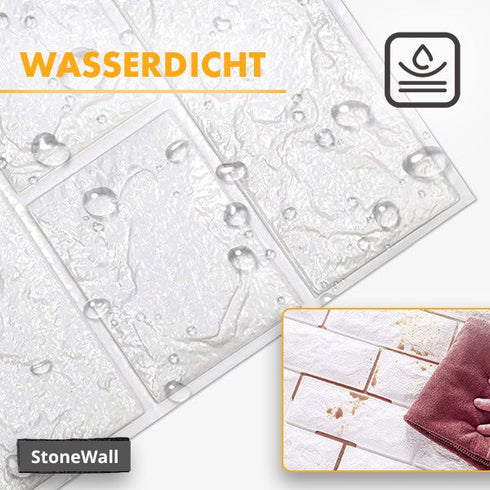 3D Wandpaneele Steinoptik Selbstklebende Tapete