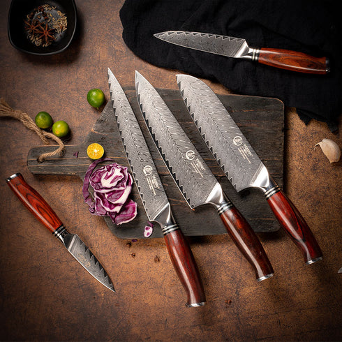 Yeraki - Damastmesser Set