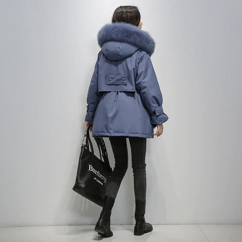 MISAKI WINTERJACKE KOLLEKTION | PARKA FÜR FRAUEN MIT PELZ KRAGEN