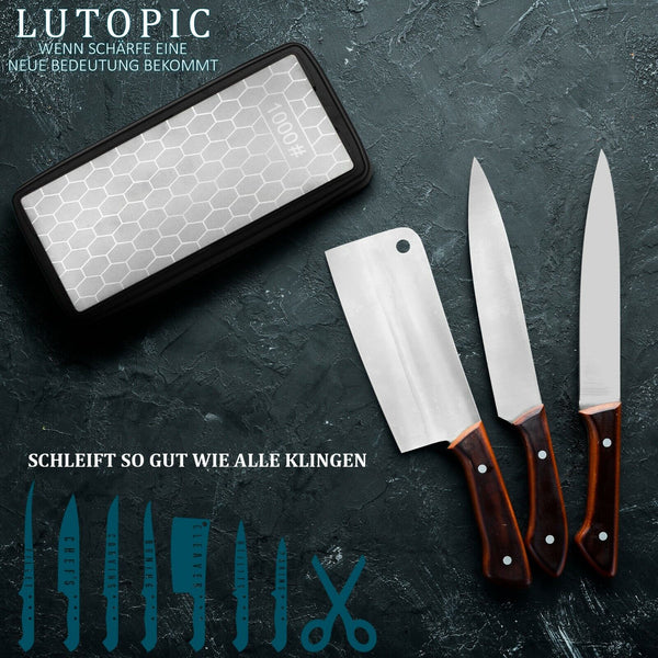KristallScharf-Diamant Schleifstein - der ultimative Messerschärfer für präzise Schneidleistung