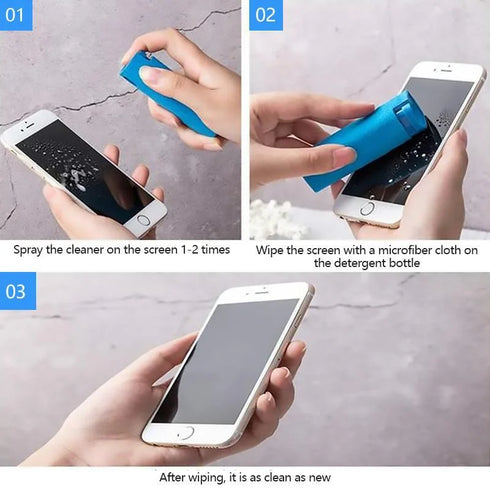 3-in-1-Bildschirmreiniger-Spray Touchscreen-Nebelreiniger