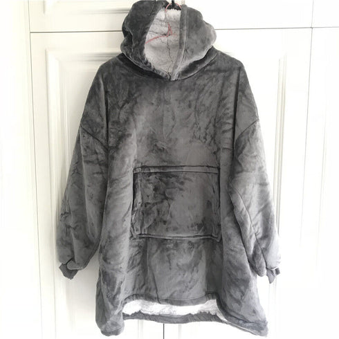 Kushaki - Herbst und Winter übergroßer Hoodie Deckenpullover