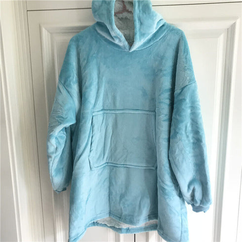 Kushaki - Herbst und Winter übergroßer Hoodie Deckenpullover