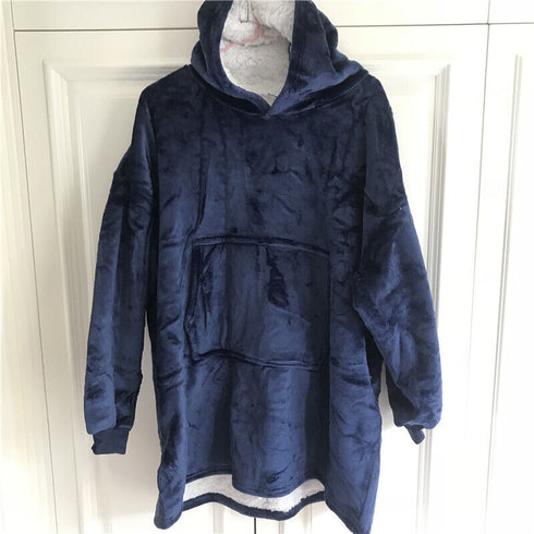 Kushaki - Herbst und Winter übergroßer Hoodie Deckenpullover