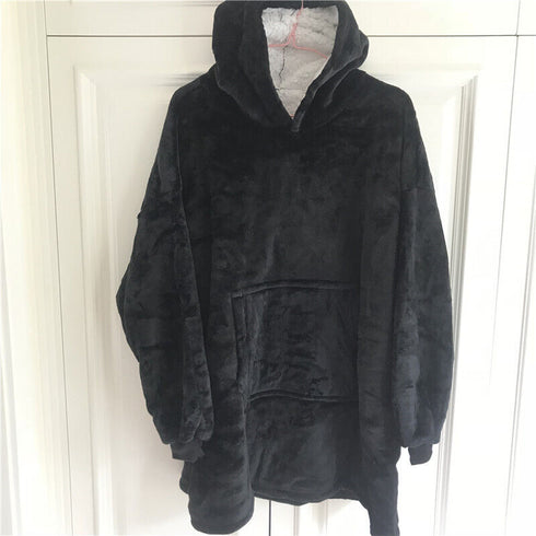 Kushaki - Herbst und Winter übergroßer Hoodie Deckenpullover