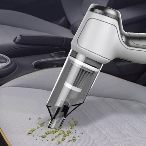 TurboClean : 4-in-1 Akku Handstaubsauger : Saugen, Blasen, Pumpen und Vakuumpumpen