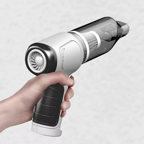 TurboClean : 4-in-1 Akku Handstaubsauger : Saugen, Blasen, Pumpen und Vakuumpumpen