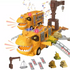 Interessanter Verformung Dinosaurier Triebwagen