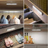 Schrankleuchten mit Bewegungsmelder, Wiederaufladbar LED Licht für Regale, Schränke