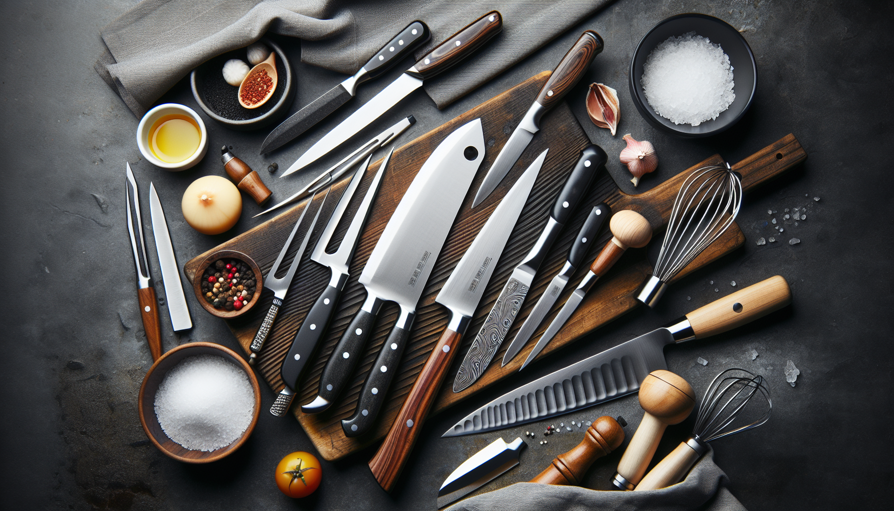 The essentials for professionals: an overview of the best kitchen knives.