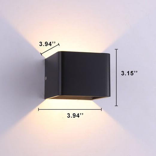 Moderne LED-Wandleuchte