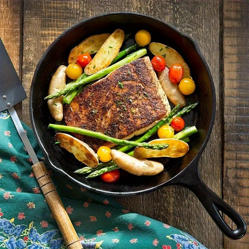 GussFeueri – 3er Set Gusseisenpfannen für Grill, Gas & Ofen | 17 cm, 21 cm, 26 cm | Für Steak, Rösti & mehr