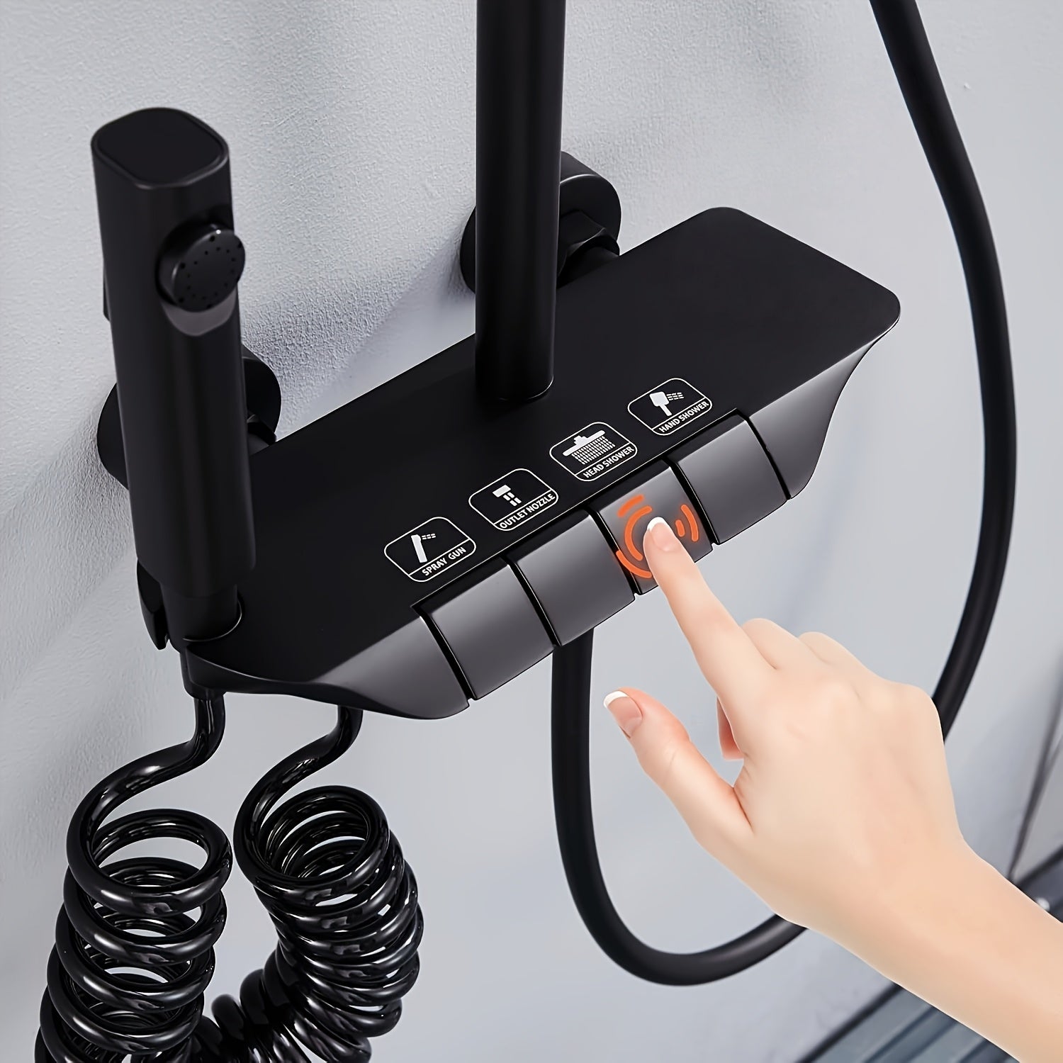 Kuromori – Luxus Duschsystem mit 40°C Thermostat & Spa-Erlebnis für dein Zuhause
