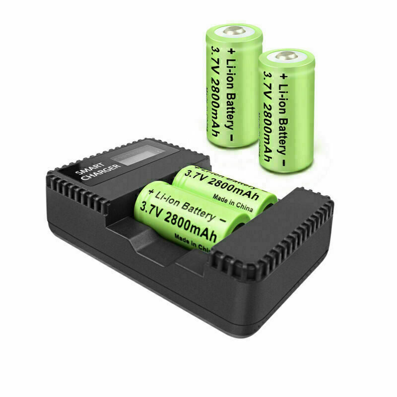 2800mAh Wiederaufladbar 16340 Akku