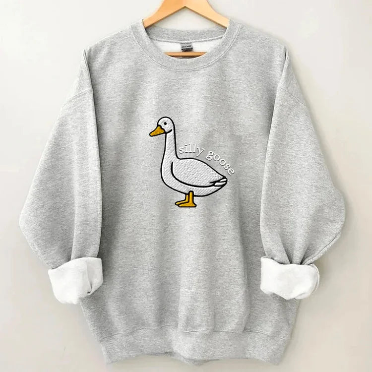 Albernes Gänse-Sweatshirt