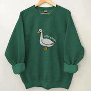 Albernes Gänse-Sweatshirt