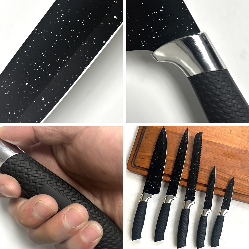 Kazumi 7‑Klingen Profi-Kochmesser-Set – Hochwertiger 7-teilig Edelstahl-Satz mit ergonomischen Griffen