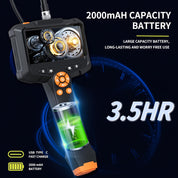Auto– Inspcam Endoskop Kamera 4.3″ mit Display, 8 mm Sonde, IP67 wasserdicht, USB & Akku