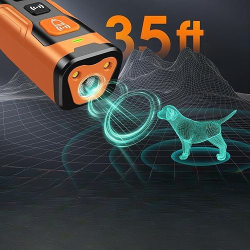 BellStopp Ultraschall Anti-Bell Gerät – Hundetrainingsgerät gegen Bellen, sicher & tragbar