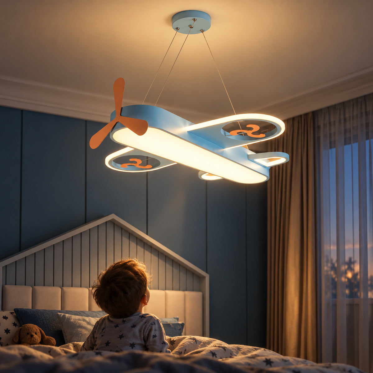 Fliegertraum – Die besondere Flugzeuglampe fürs Kinderzimmer