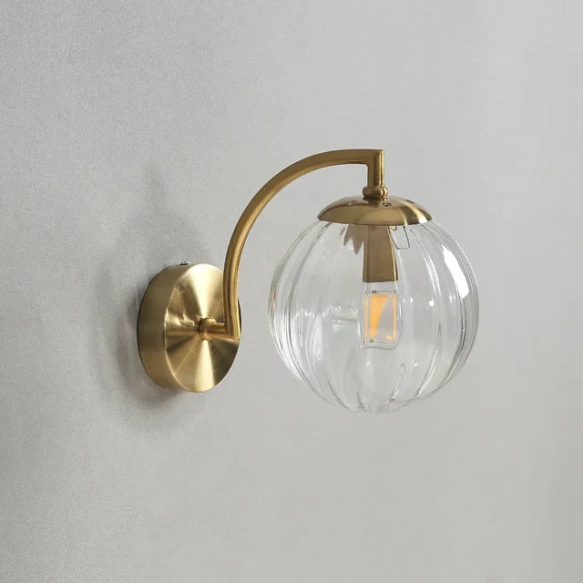 KristallGlanz | Moderne Glas-Wandleuchte